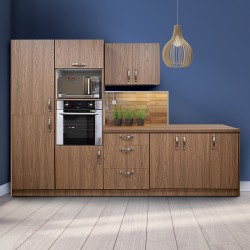 Built In Kitchen Dark Brown