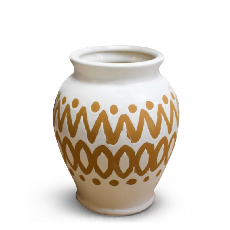Vase Ceramic 16.5x16.5x20 cm Vase Ceramic 16.5x16.5x20 cm