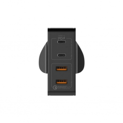 Momax ONGPlug 4-Port Fast Charger Black