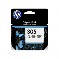 HP 305 Tri - Colour Original Ink Cartridge