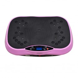 Touchless Pink fitness vibrating machine