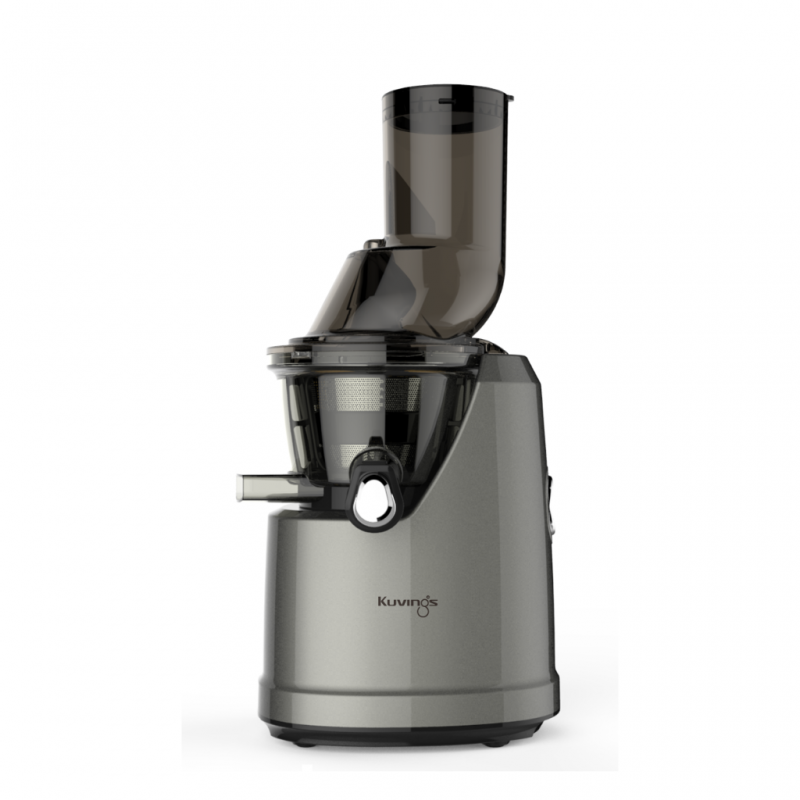 Kuvings B1700 Dark Silver Whole Slow Juicer 2YW "O" + FREE Kuvings Ice sorbet Strainer & FREE