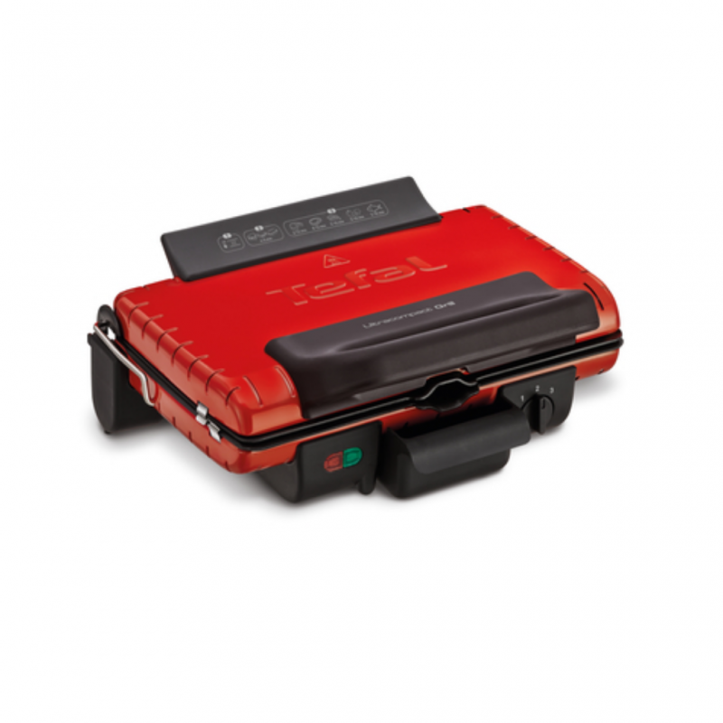 Tefal GC302526 Red Ultra Compact 600 Meat Grill Tefal GC302526 Red Ultra Compact 600 Meat Grill