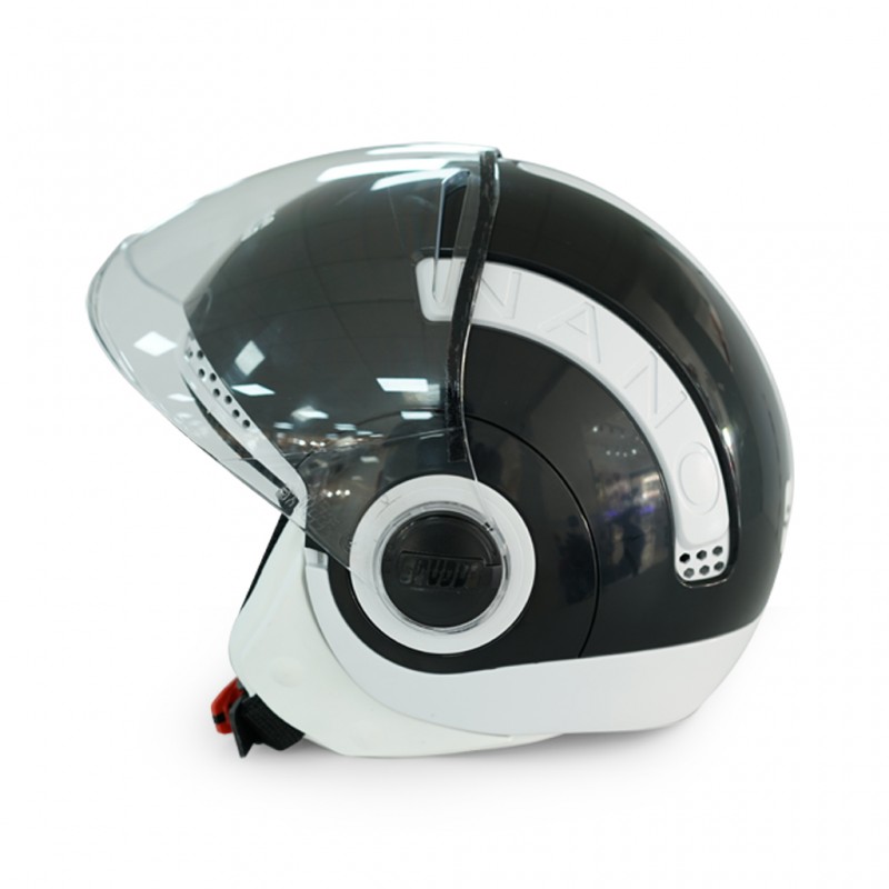 Studds Nano 560 White/Black Helmet 06678