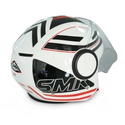 SMK Streem GL123 G/White Sonic/G helmet 06675
