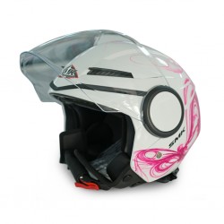 SMK Streem GL190 G/White Fantasy helmet 06674