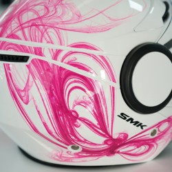 SMK Streem GL190 G/White Fantasy helmet 06674