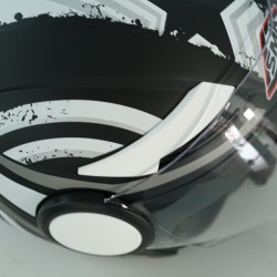 SMK Streem MA216  M/Black helmet 06673