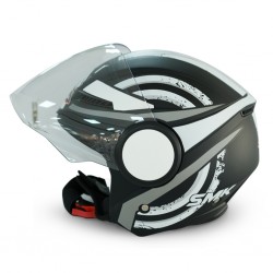 SMK Streem MA216  M/Black helmet 06673