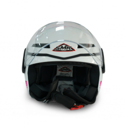 SMK Streem GL190 G/White Fantasy helmet 06674