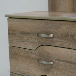 Alpine Chest of Drawers MDF Grey