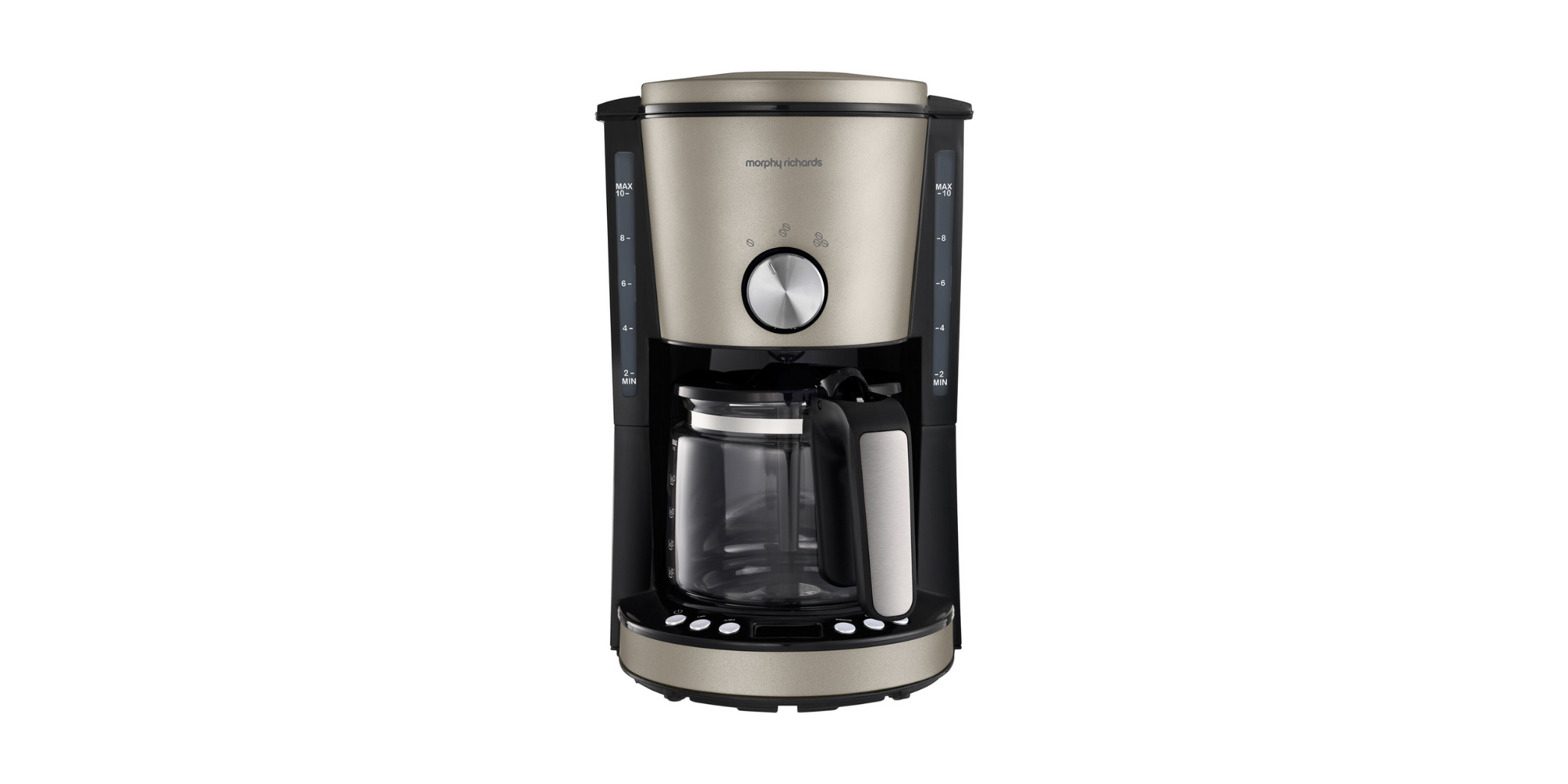 Morphy Richards 162525EE Evoke Platinum Filter Coffee Maker