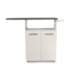 Melissa Ironing Table With 2 Doors White