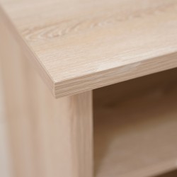 Neo Bedside Table Oak MDF