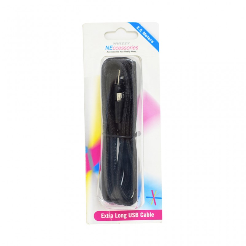 Whizzy USM2.5B 2.5M Micro USB Cable Whizzy USM2.5B 2.5M Micro USB Cable