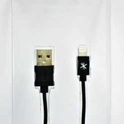 Whizzy USMC1BI Apple Cable Black