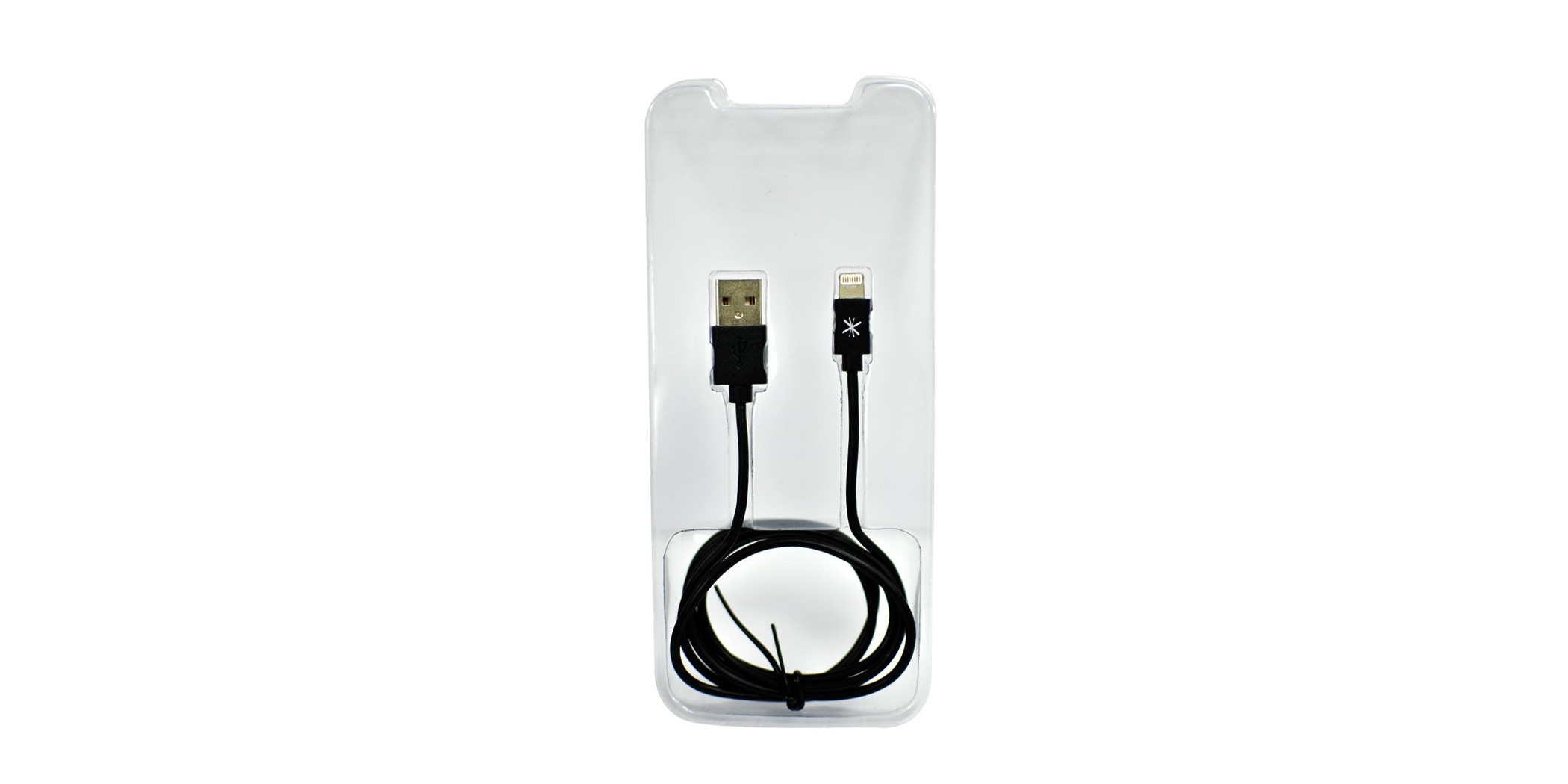 Whizzy USMC1BI Apple Cable Black