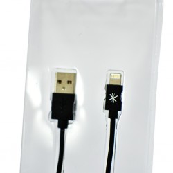 Whizzy USMC1BI Apple Cable Black