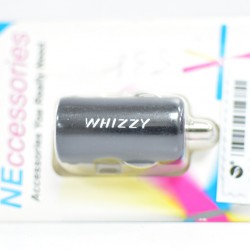 Whizzy USBC1B 2.1Amp USB Car Charger Black