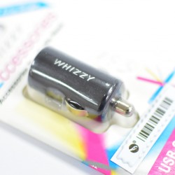 Whizzy USBC1B 2.1Amp USB Car Charger Black