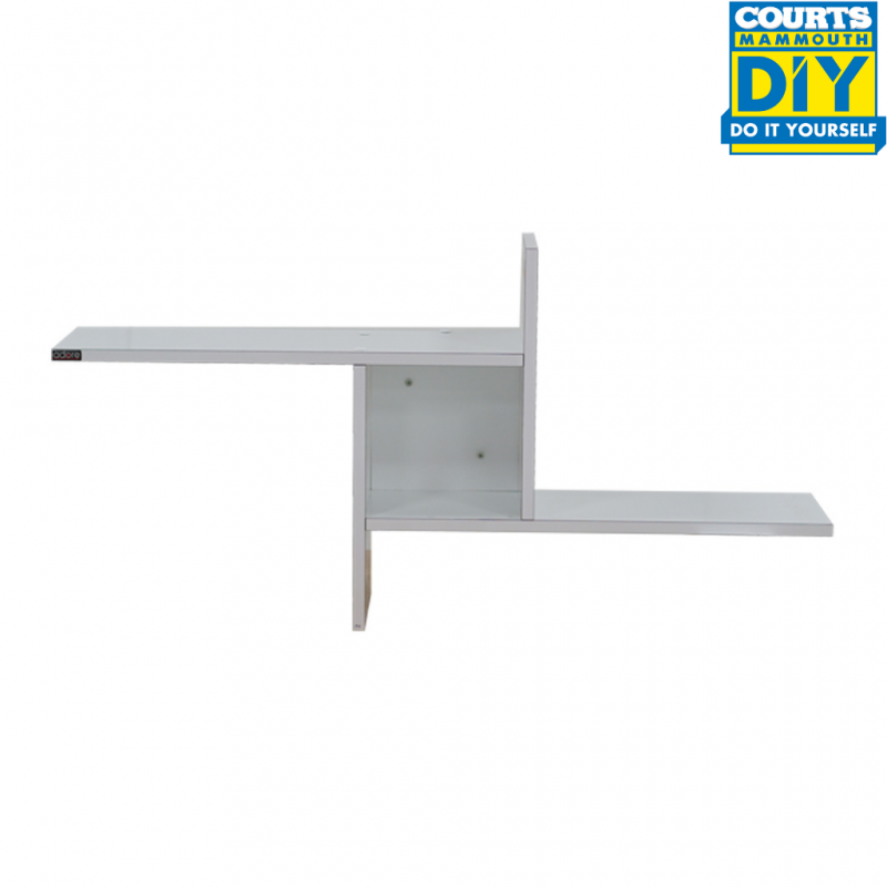 Copell Windmill Wall Shelf High Gloss White Color