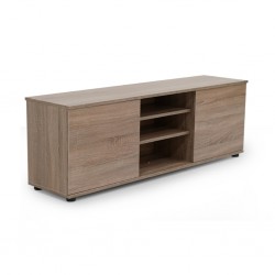 Swansea Low TV Cabinet Latte W/2 Drawers/3 Shelves