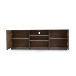 Swansea Low TV Cabinet Latte W/2 Drawers/3 Shelves