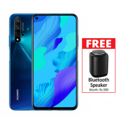 Huawei Nova 5T Blue & Free Huawei Bluetooth Speaker