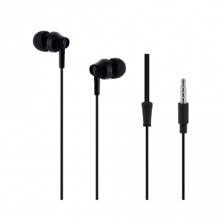 Volkano Pro Bass  Aux earphone- Black PR-1002-BK