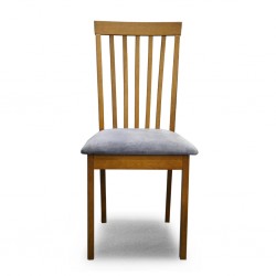 Boris Chair Grey Fabric