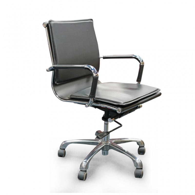 Nova Mid Back Office Chair Black PU Nova Mid Back Office Chair Black PU