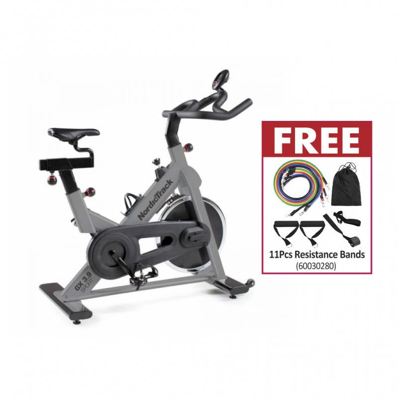 NordicTrack GX 3.9 Sport Spin Bike & Free 11Pcs Resistance Bands