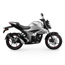 Suzuki GSX150DF Silver/Black motorbike
