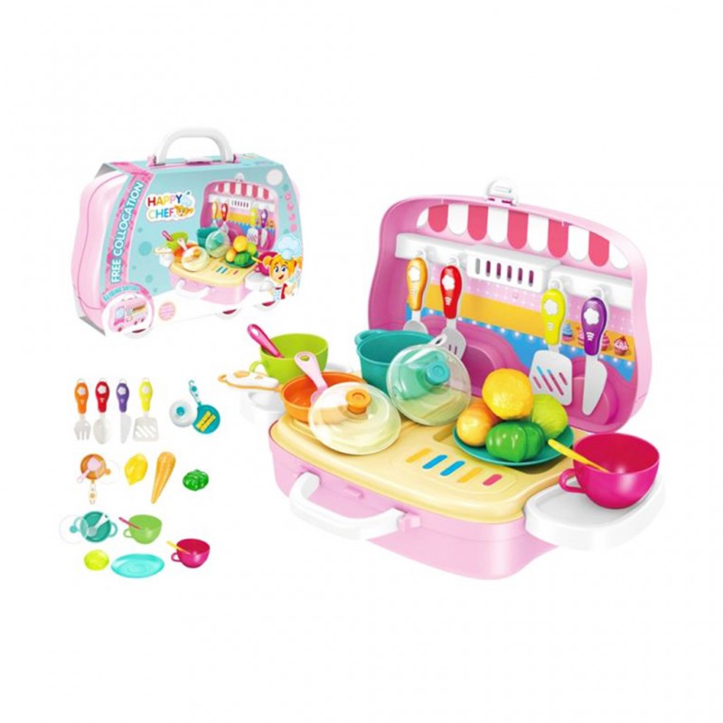 Masen Happy Chef Kitchen Set Suitcase 678101A