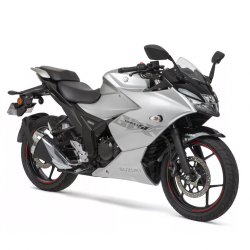 Suzuki GSX150FDF Silver/Black motorbike