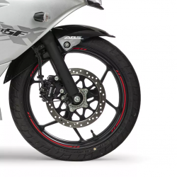 Suzuki GSX150FDF Silver/Black motorbike