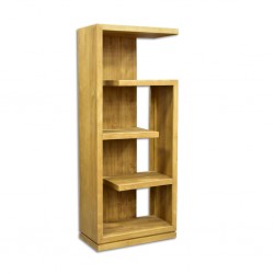 Alberta Bookcase Cabinet 4 Shelves In Teak