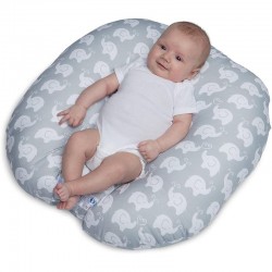 Masen Newborn Lounger - Elephant 028-14