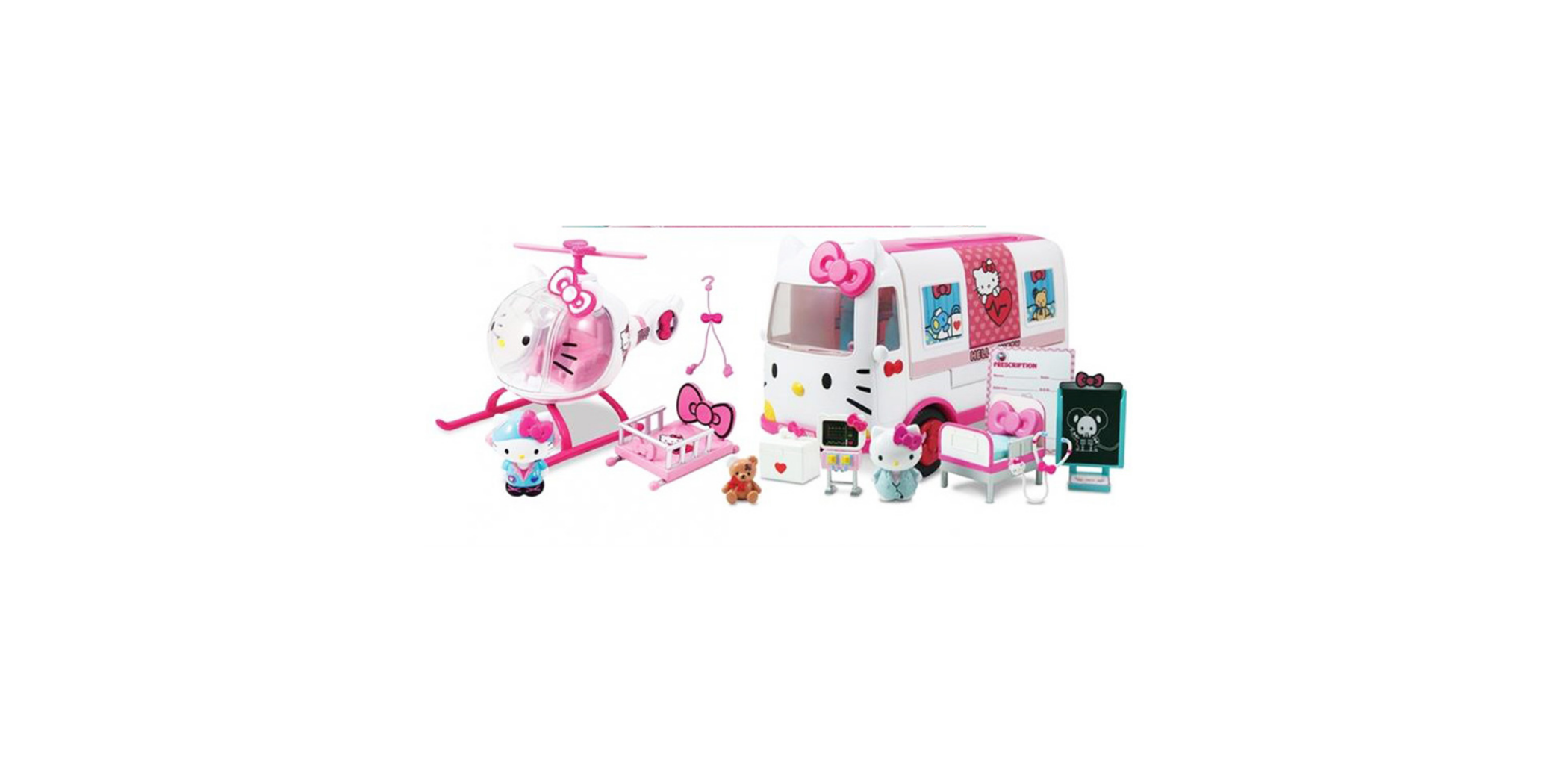 Simba Coloured Hello Kitty-Playset of Rescue 253246001