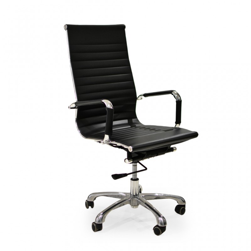 Sora High Back Office Chair Black PU