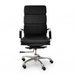 Alfi High Back Office Chair Black  PU