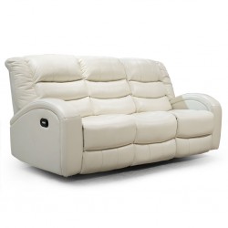 Veneto Sofa 3+2 Leather Gel White