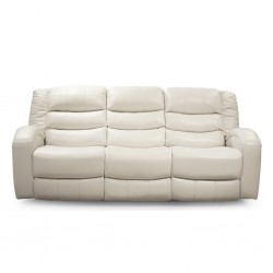 Veneto Sofa 3+2 Leather Gel White