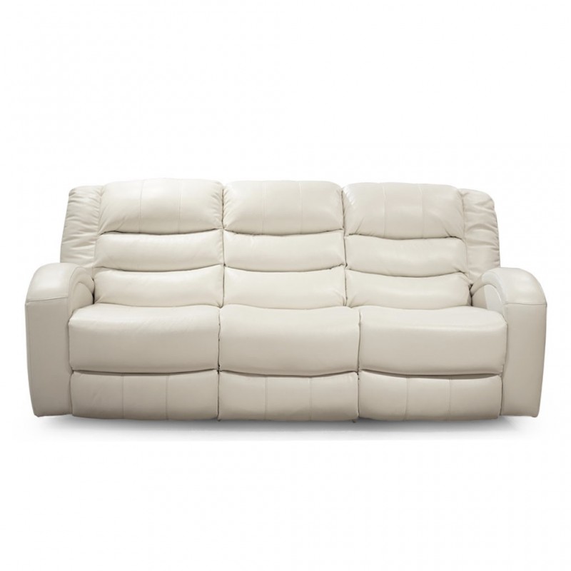 Veneto Sofa 3+2 Leather Gel White