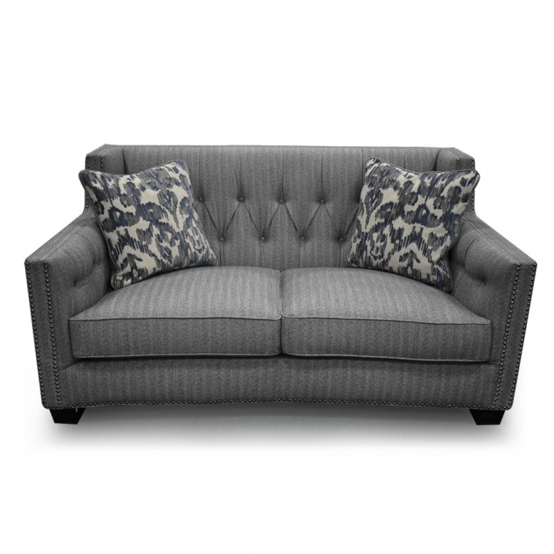 Pierce 2 Seater Thorn Colour Fabric