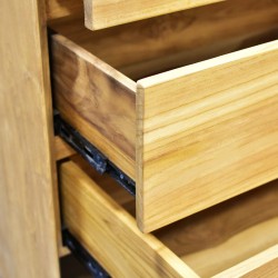 Sandy Chest of 3 Drawers Sideboard In Teak