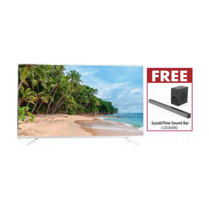 JVC LT-75N775 75'' 4K Smart LED TV & Free SuzukiTime SB 821 Sound Bar JVC LT-75N775 75'' 4K Smart LED TV & Free SuzukiTime SB 821 Sound Bar