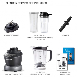 Nutribullet NC-0910B 1000W 2YW Blender Combo "O"