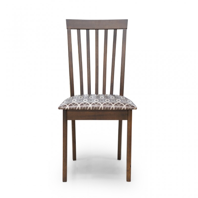 Boris Chair Choco Fabric Seat Boris Chair Choco Fabric Seat