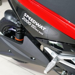 Speedway XD400 2000 Watts (2Kw) Electric Motorcycle Red Bike